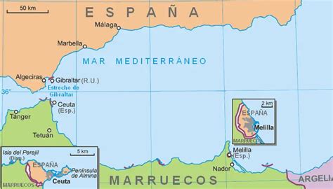 Ceuta Melilla - MapSof.net