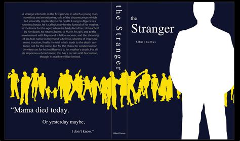 "The Stranger" book cover by Loki-Luo on DeviantArt