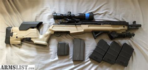 ARMSLIST - For Sale/Trade: Springfield M1A SOCOM II extended rail with ...