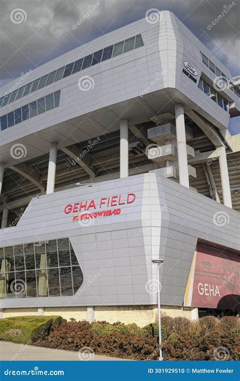 GEHA Field at Arrowhead Stadium in Kansas City Editorial Image - Image ...