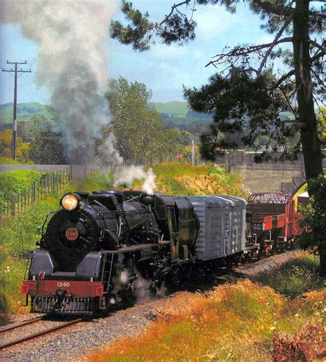 transpress nz: steam goods train on the Waiuku Branch