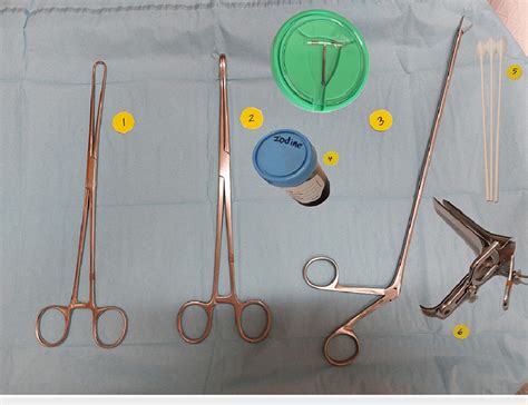 Standard setup for intrauterine device (IUD) removal with uterus model... | Download Scientific ...