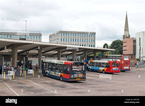 Exeter bus station, Devon, England, UK Stock Photo - Alamy