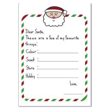 Secret Santa Letter Templates by ESL4FUN | TPT