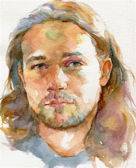 Quick Sketch Portraits — Pam Wenger Watercolors | Watercolor portraits, Watercolor portrait ...