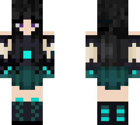 Warden girl | Minecraft Skin