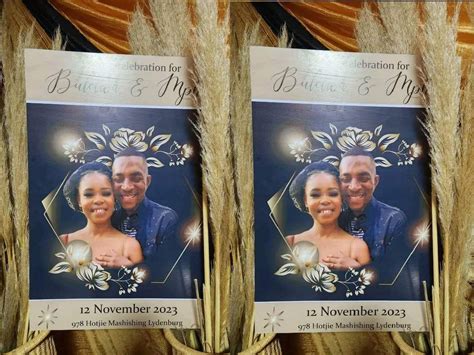 'She was supposed to walk down the aisle' - Zahara's wedding invitation photo trends