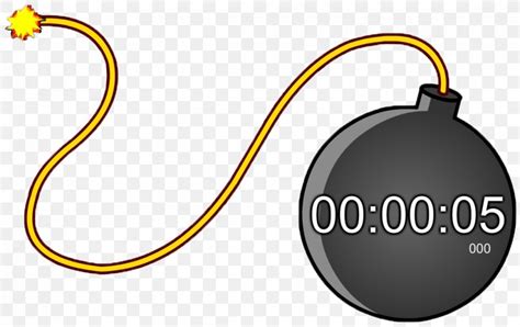 Time Bomb Egg Timer Stopwatch Countdown, PNG, 1030x650px, Time Bomb ...