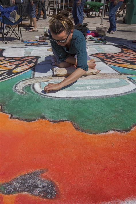 Lake Worth Street Painting Festival Photograph by Debra and Dave Vanderlaan