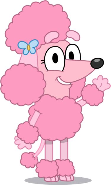 Bluey Characters | Learn More | Bluey Official Website | Pink poodle ...