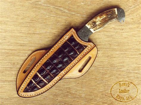 Rowe's Leather - Hope, AR | Knife sheath, Leather knife sheath pattern, Leather sheath