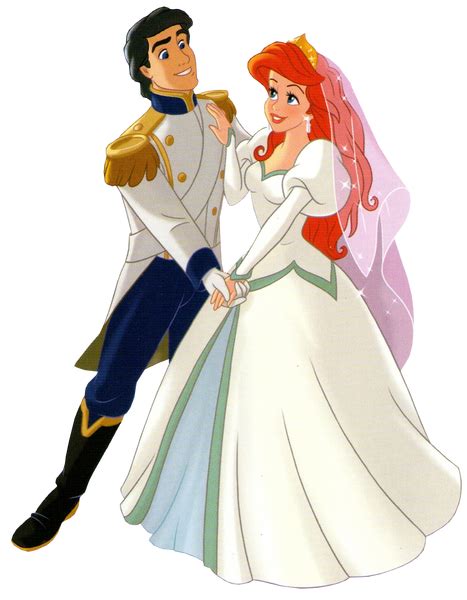 Disney Princess images Walt Disney Clip Art - Prince Eric & Princess Ariel wallpaper and ...