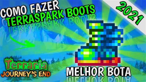 COMO FAZER A TERRASPARK BOOTS! A MELHOR BOTA DO TERRARIA!!! - YouTube