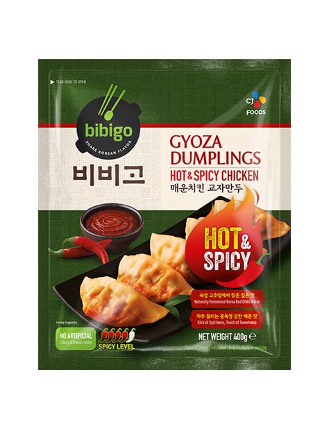 GYOZA Dumplings Hot & Spicy Chicken - 400g