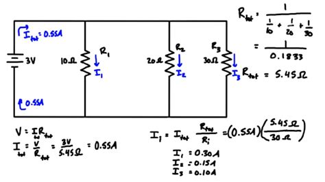 How Current Division Works (Parallel Resistors) - YouTube