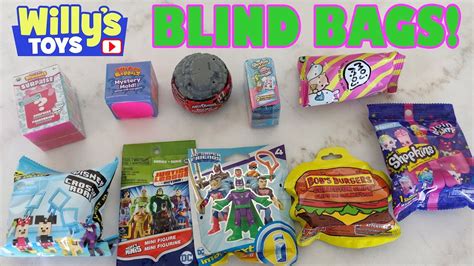 Kid Opening 10 Blind Bag Surprise Toys - YouTube