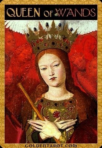 Rowan Tarot: COTD - Queen of Wands