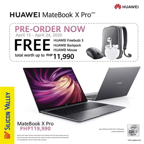 Huawei MateBook X Pro 2020 with 10th Gen Intel Core i7 arrives in the Philippines