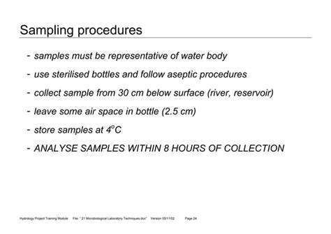 21 microbiological laboratory techniques | PDF