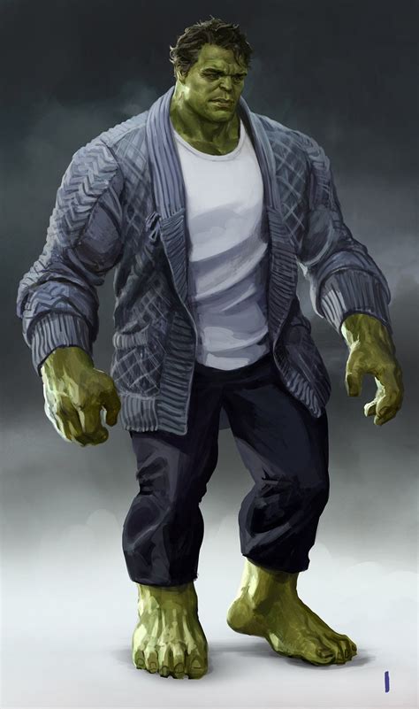 Hulk Avengers Concept Art