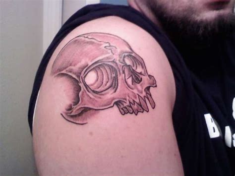 Skull tattoo