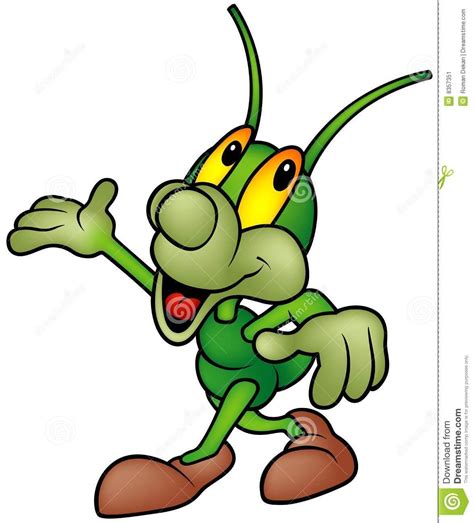 Happy Green Bug - walking. Happy Green Bug 02 - walking, cartoon ...