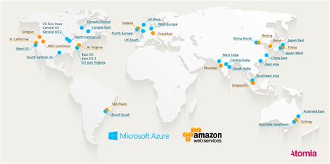 Map Of Microsoft Data Centers