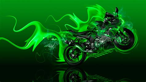 Green Flame Wallpaper (63+ images)