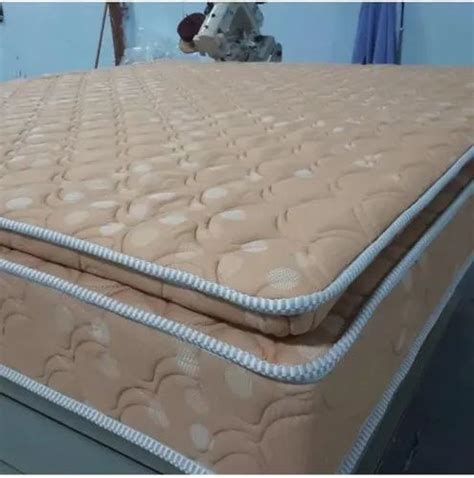 OM Pocket Spring with Pillow Top Mattress, Thickness: 8 inch at Rs 18000 in Ahmedabad