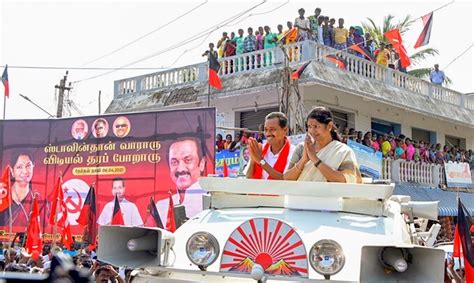 DMK Party Election Campaign Across Tamil Nadu Photos: HD Images ...