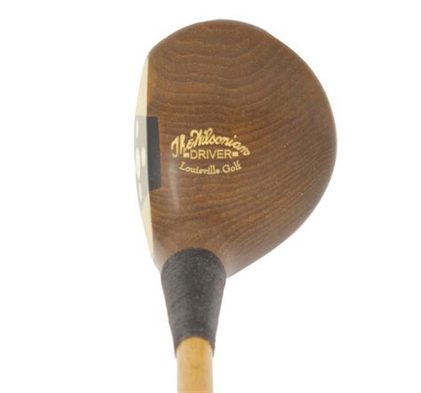 Wilsonian Brassie | Golf drivers, Hickory golf, Golf clubs