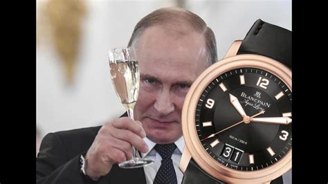 The Watch of Vladimir Putin: Blancpain Aqua Lung Grande Date - YouTube