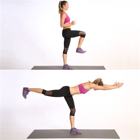 Circuit One: Leg Balance Warrior 3 | Burn-Fat, Build-Muscle Plyo Workout | POPSUGAR Fitness