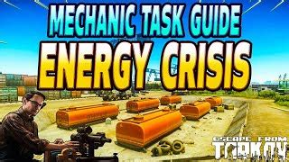 Energy Crisis - Mechanic Task Guide - Escape From Tarkov | Doovi