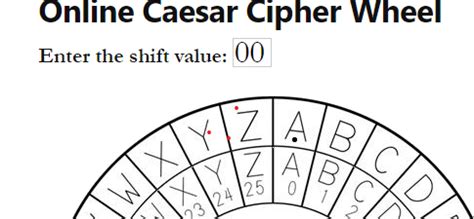 Caesar Cipher encryption wheel - Computer Scienced