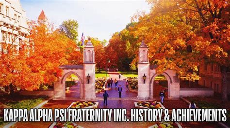 Kappa Alpha Psi Fraternity, Incorporated: History & Achievements