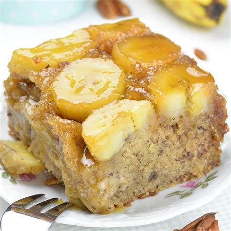 Banana Upside Down Cake | How to Make Upside Down Cake