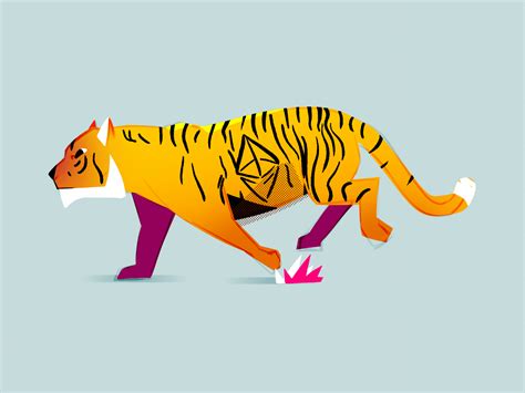 15 Frames of a Tiger by Tim Piotrowski on Dribbble