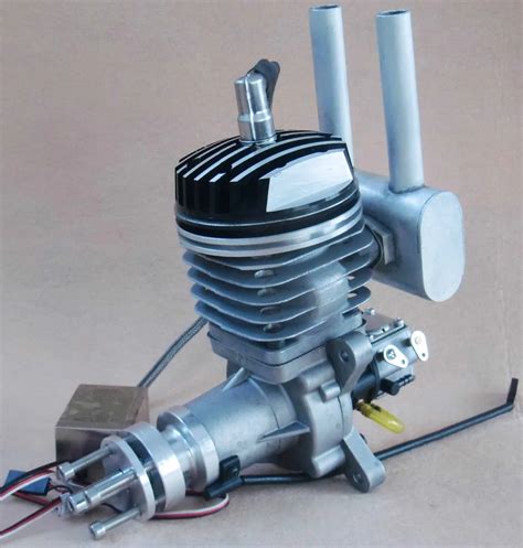 RC Gas Engine 55cc QJ55H Motor two stroke engine with muffler For RC ...