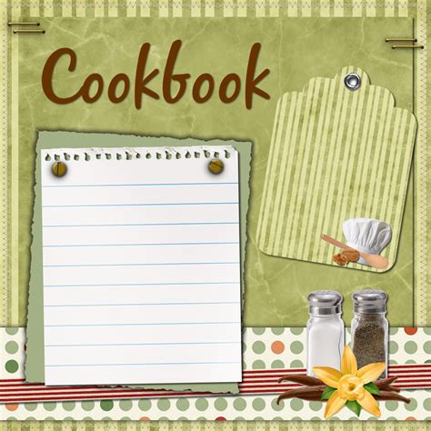Cookbook freebies | Scrapbook recipe book, Recipe scrapbook, Recipe book covers