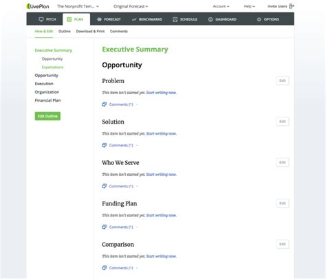 How to Use LivePlan for Your Nonprofit Business Plan