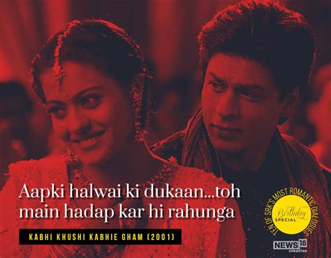 Shahrukh Khan's birthday: Here are the 10 most romantic dialogues from his films