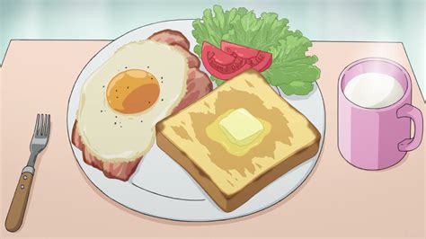 Anime Food _ Nadeshiko's breakfast | Cute food art, Food, Cute food