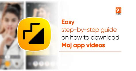 Moj app video download: How to download Moj videos online for free | 91mobiles.com