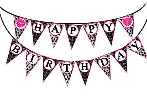 Birthday Banner Clipart