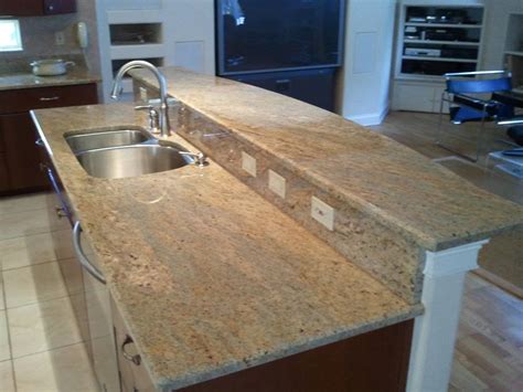 Kashmir Gold Granite Kitchen tops – Natural Stone Depot Pvt. Ltd