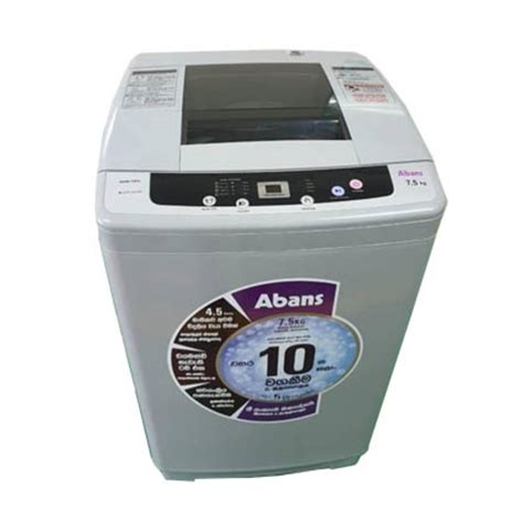 Abans Fully Automatic Washing Machine 7.5KG AWM-75FA - Jungle.lk