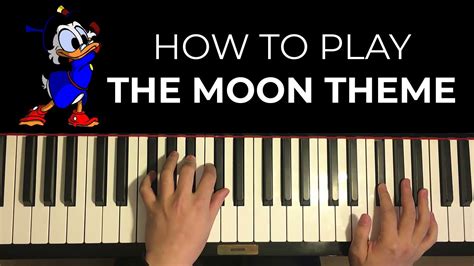 DuckTales - The Moon Theme (Piano Tutorial Lesson) - YouTube