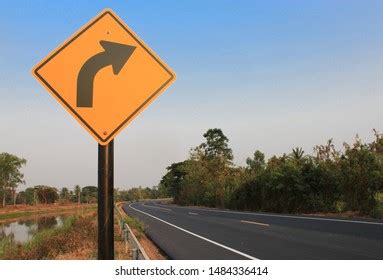 Road Signs On Country Roads Stock Photo 1484336414 | Shutterstock