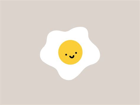 cute fried egg illustration | Cute doodles, Cute food drawings, Food ...